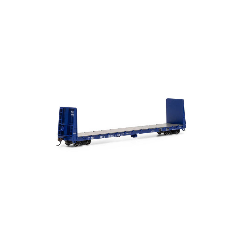 Athearn ATH17221 HO 60' Bulkhead Flat, TOE
