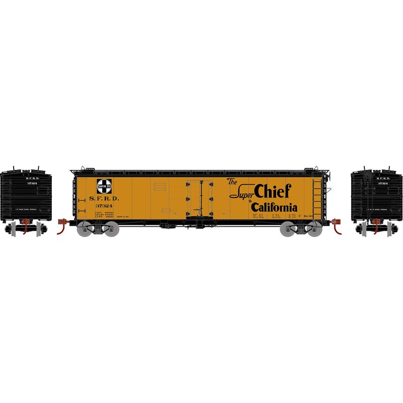 PREORDER Athearn ATH18076 N 50' Ice Bunker Reefer, SFRD