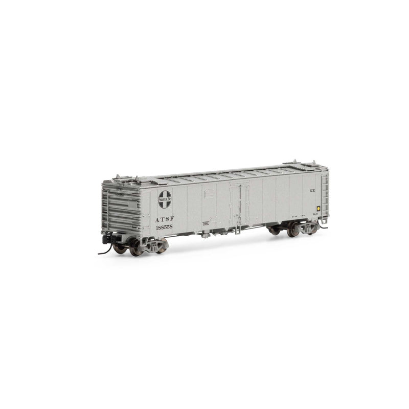 Athearn ATH18079 N 50' Ice Bunker Reefer, ATSF