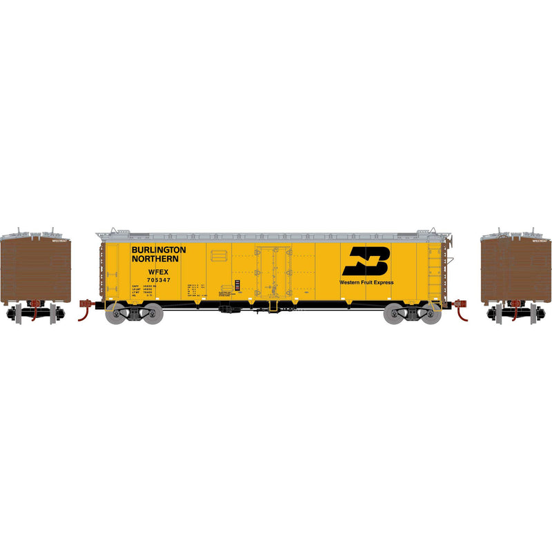 Athearn ATH18083 N 50' Ice Bunker Reefer, WFEX