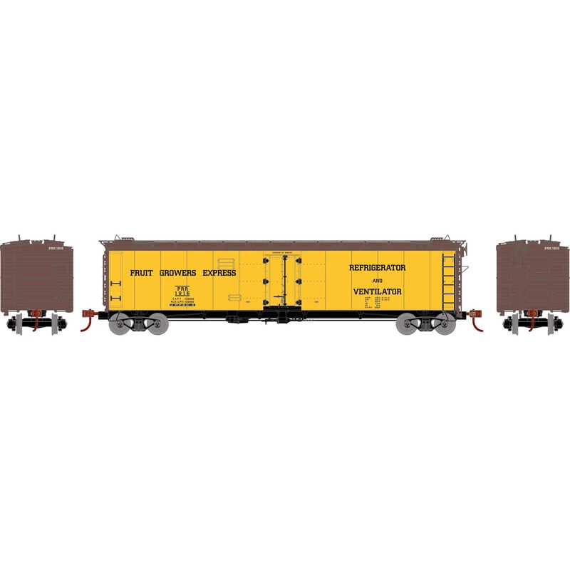 Athearn ATH18089 N 50' Ice Bunker Reefer, PRR