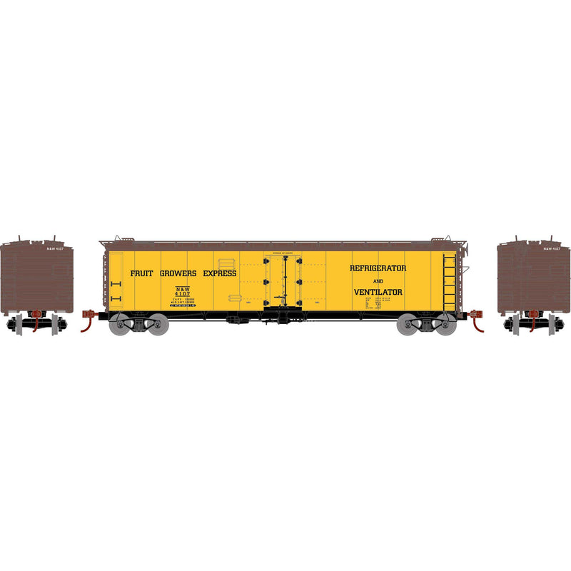 Athearn ATH18090 N 50' Ice Bunker Reefer, N&W