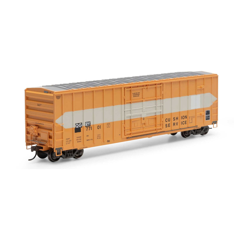 Athearn HO 18685 FMC 5327 12' Plug Door Box Car, Quebec Gatineau