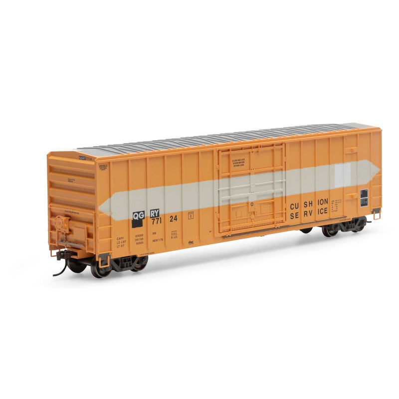 Athearn HO 18687 FMC 5327 12' Plug Door Box Car, Quebec Gatineau