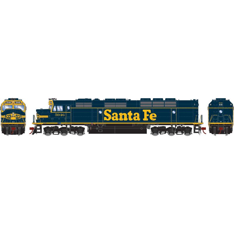 PREORDER Athearn ATH19183 N FP45 Locomotive With DCC & Sound, ATSF