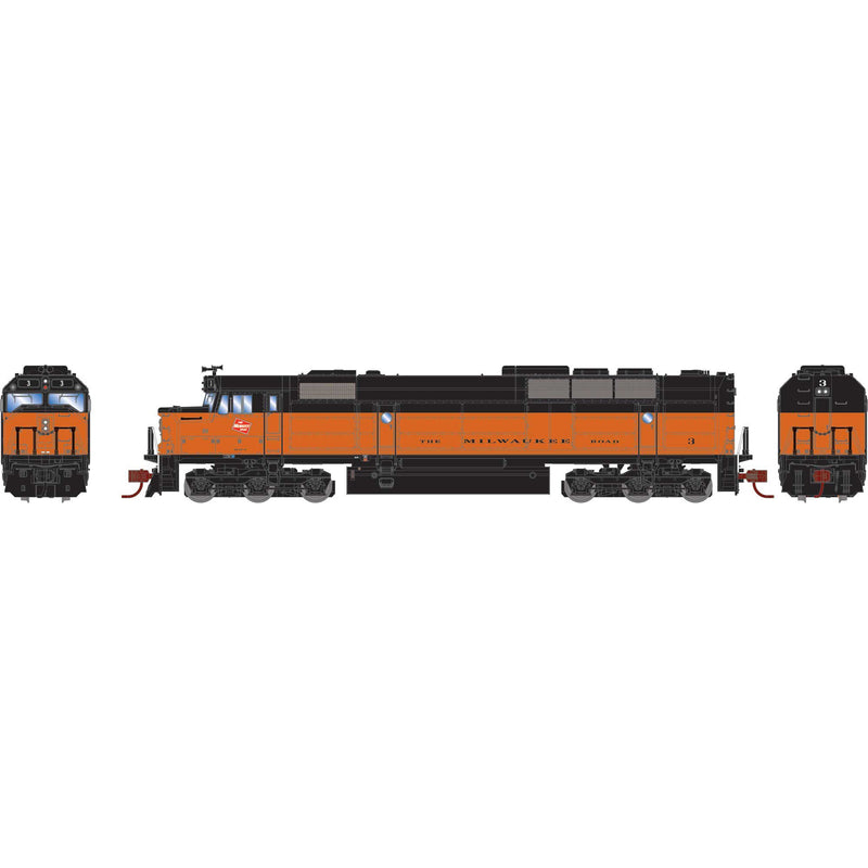 PREORDER Athearn ATH19090 N FP45 Locomotive, MILW