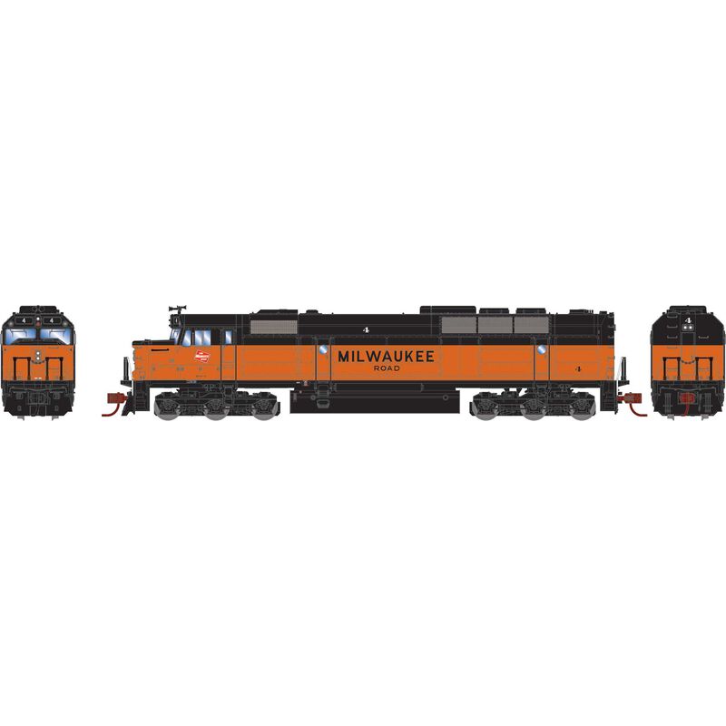 PREORDER Athearn ATH19191 N FP45 Locomotive With DCC & Sound, MILW