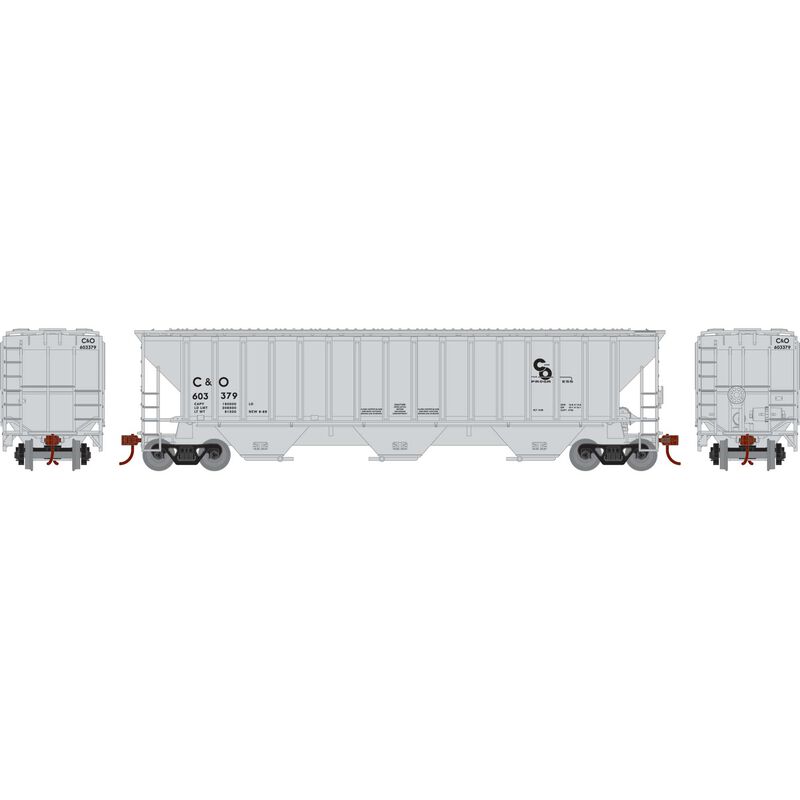 Athearn ATH22268 HO PS4740 Covered Hopper, C&O