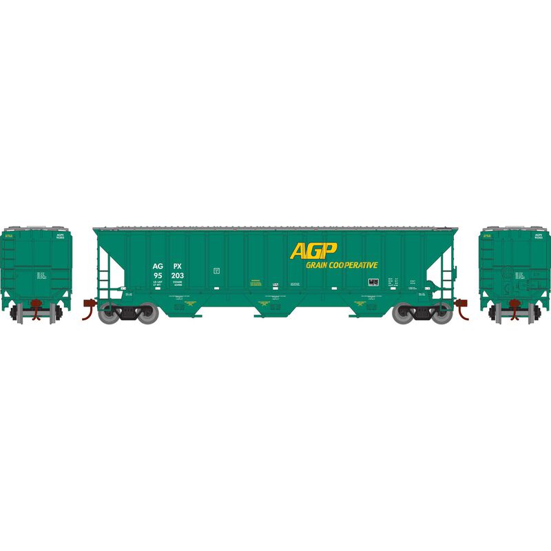 Athearn ATH22270 HO PS4740 Covered Hopper, AGPX