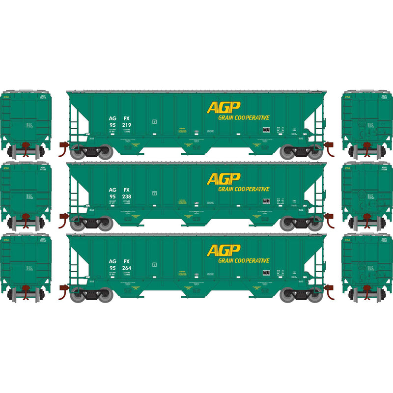 PREORDER Athearn ATH22272 HO PS4740 Covered Hopper, AGPX