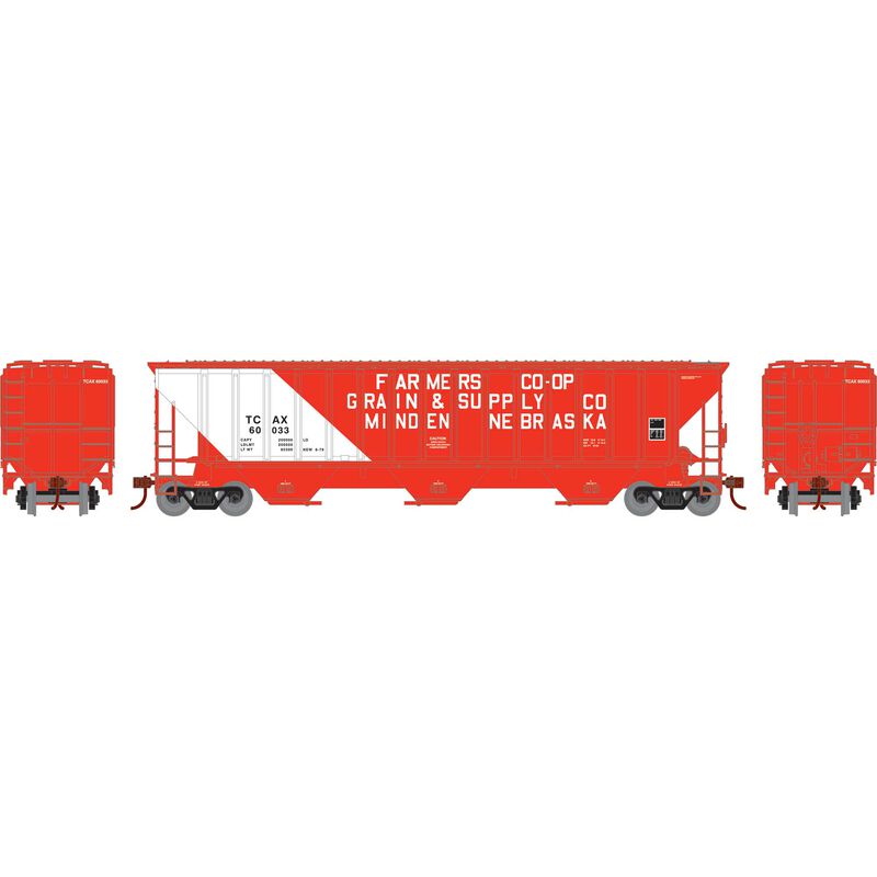 Athearn ATH22276 HO PS4740 Covered Hopper, TCAX