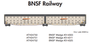 Athearn ATH24750 N Auto-Max Carrier, BNSF/Wedge