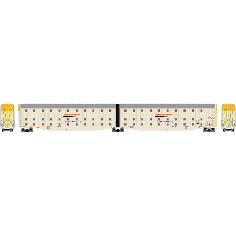 PREORDER Athearn ATH24751 N Auto-Max Carrier, BNSF/Wedge