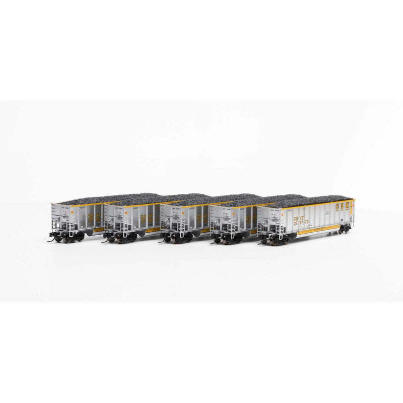 Athearn ATH25079 N Bethgon Coalporter w/Load, CSX 379770/379796/379832/379875/379897