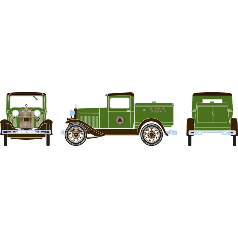 PREORDER Athearn ATH26602 HO RTR Model A Phone Truck, Illinois Bell Telephone