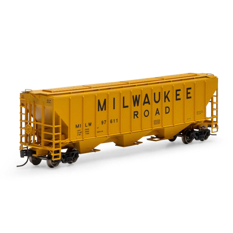 Athearn ATH27411 N PS 4427 Covered Hopper, MILW