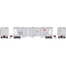 Athearn N 28355 PS-2 2893 3-Bay Covered Hopper, Milwaukee Road