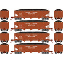 PREORDER Athearn ATH28574 N 40' Offset Coal Hopper With Load, GTW