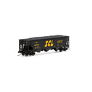 Athearn N 28576 40' Offset Coal Hopper with Load, Seaboard Coast Line