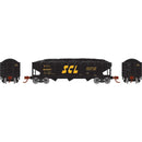 Athearn ATH28576 N 40' Offset Coal Hopper With Load, SCL