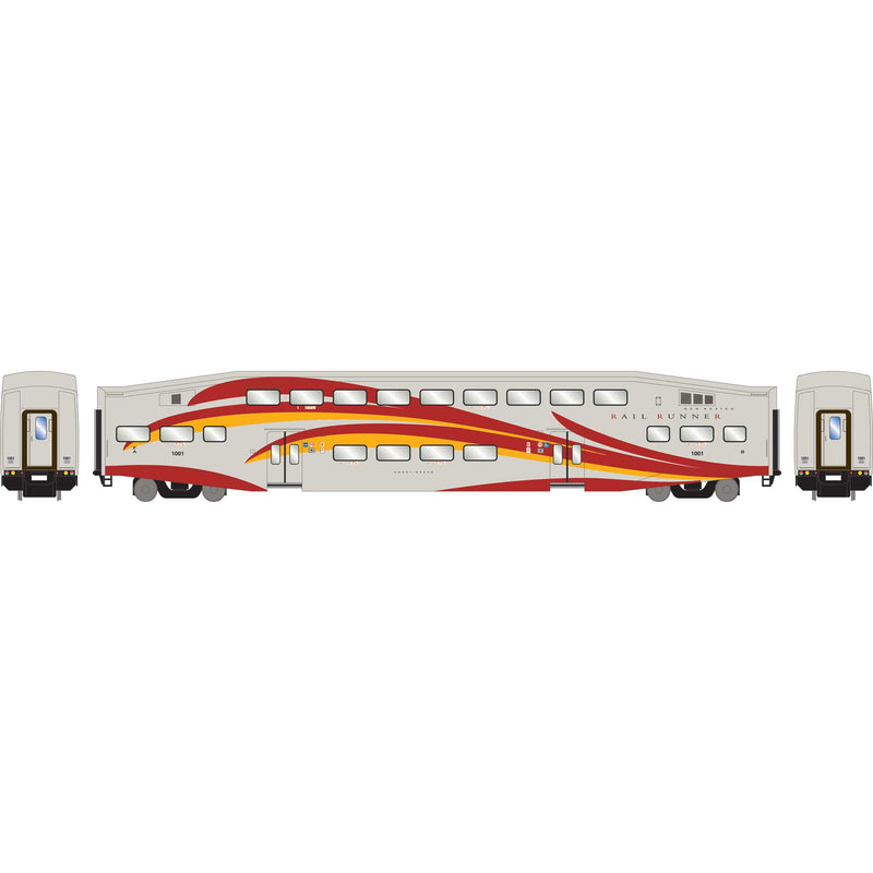 PREORDER Athearn ATH28592 N Bombardier Cab, Coach Car, NMRX