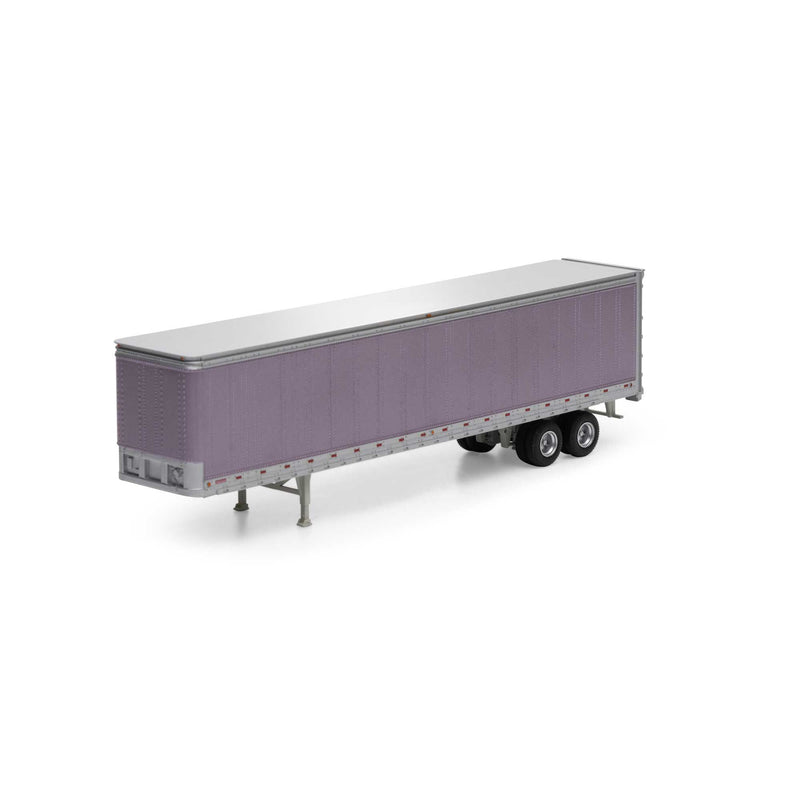 Athearn ATH29083 HO 45' Smooth Side Trailer, Metallic Purple