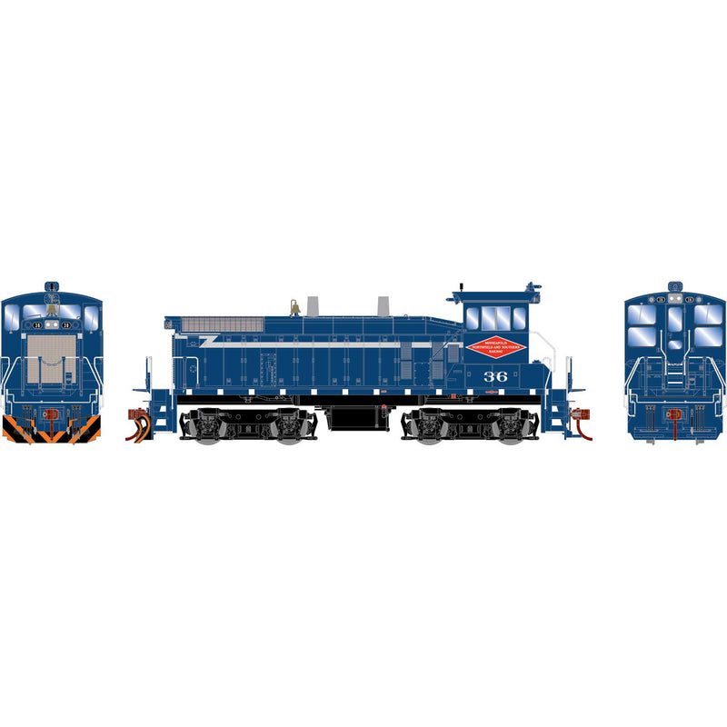 Athearn ATH29675 HO SW1500, Minneapolis Northfield & Southern
