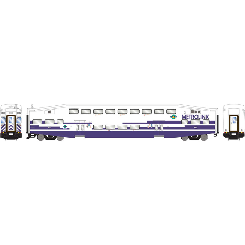 PREORDER Athearn ATH29703 HO Bombardier Cab, Control Car, As Delivered - SCAX