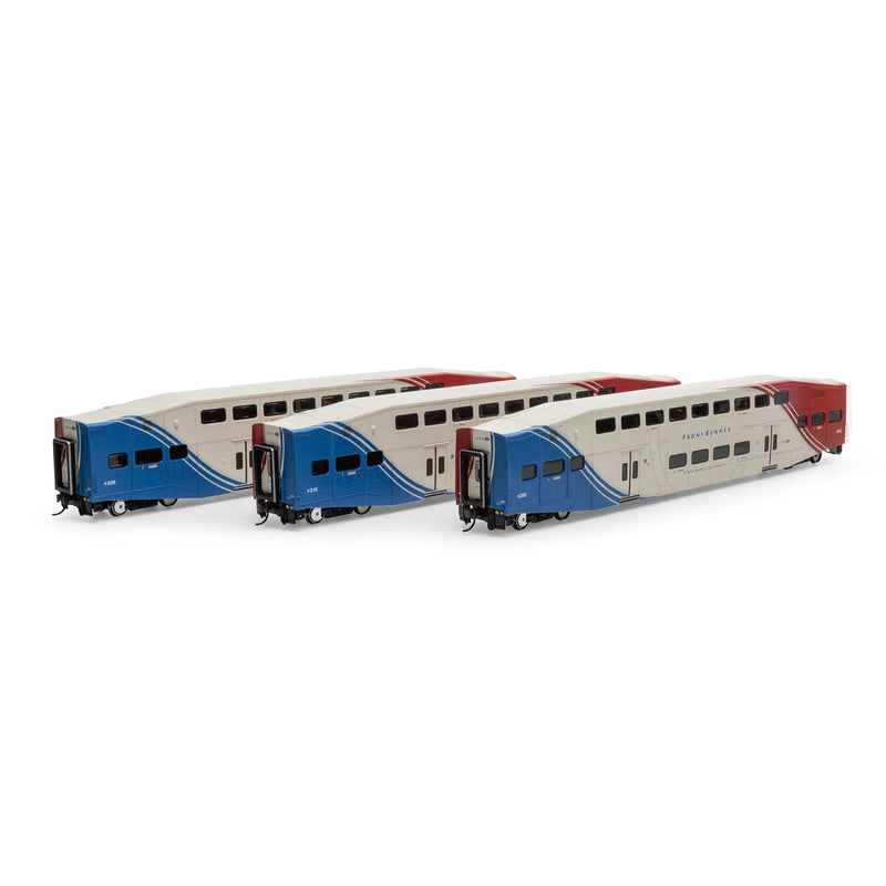 Athearn ATH29709 HO Bombardier Cab, Coach Car, UTAX