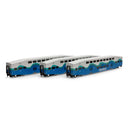 Athearn ATH29711 HO Bombardier Cab, Coach Car, SDRX