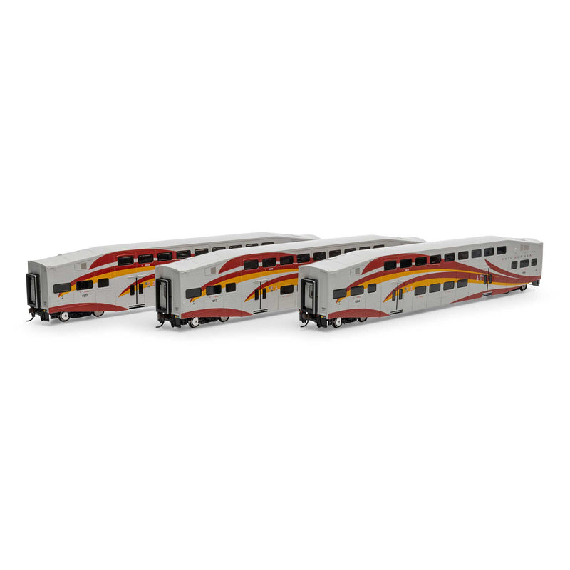 Athearn ATH29714 HO Bombardier Cab, Coach Car, NMRX