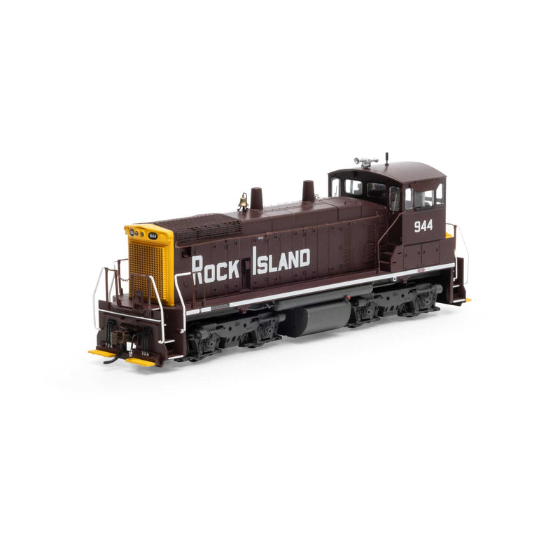 Athearn ATH29763 HO SW1500 Locomotive with DCC & Sound, Rock Island