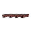 PREORDER Athearn ATH33079 HO 40' Offset Coal Hopper With Load, ATSF