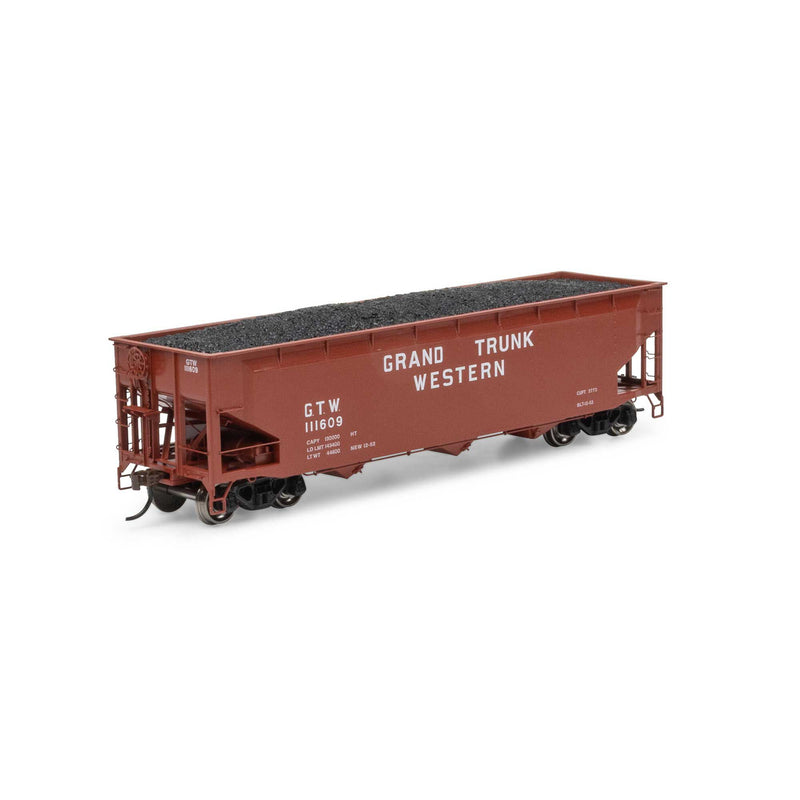 PREORDER Athearn ATH33086 HO 40' Offset Coal Hopper With Load, GTW