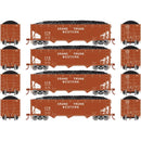 PREORDER Athearn ATH33087 HO 40' Offset Coal Hopper With Load, GTW