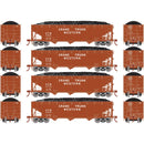 PREORDER Athearn ATH33087 HO 40' Offset Coal Hopper With Load, GTW