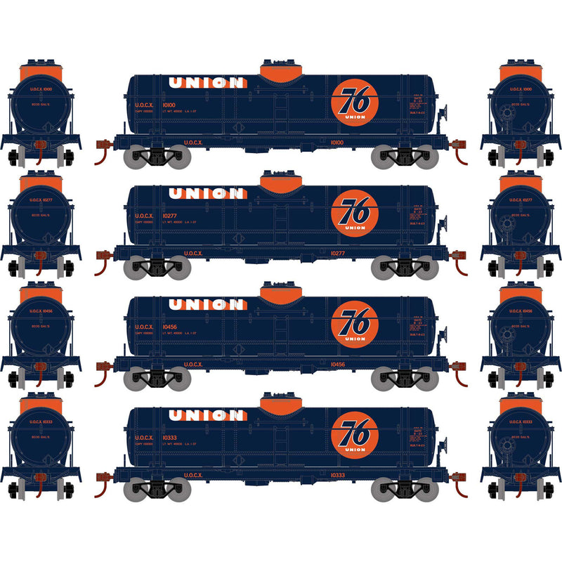 PREORDER Athearn ATH3373 HO 1-Dome Tank, Union Oil/UOCX (4)