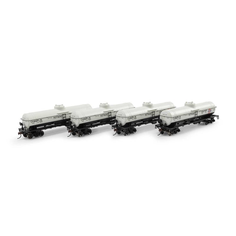Athearn ATH3376 HO 1-Dome Tank, Champlin/HHCX (4)