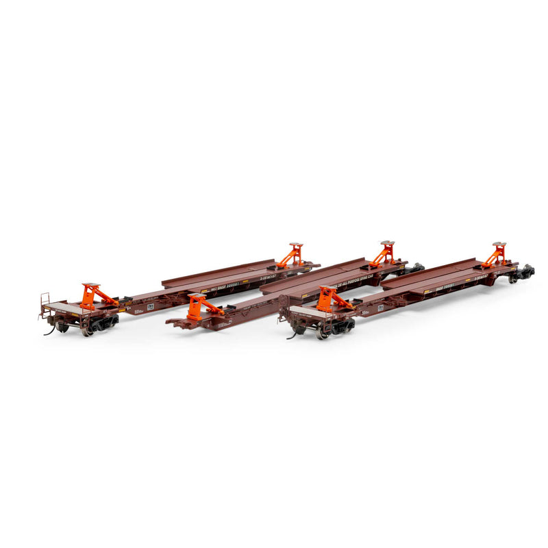PREORDER Athearn ATH41102 HO 57' Trinity Spine Car, BNSF