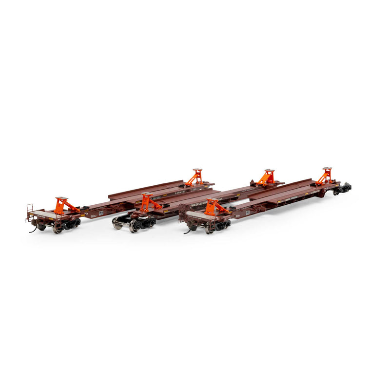 PREORDER Athearn ATH41103 HO 57' Trinity Spine Car, BNSF