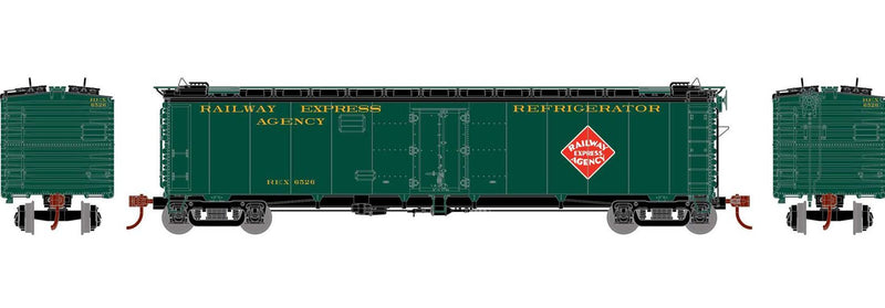 Athearn HO 50030 50' Ice Bunker Reefer, Railway Express Agency