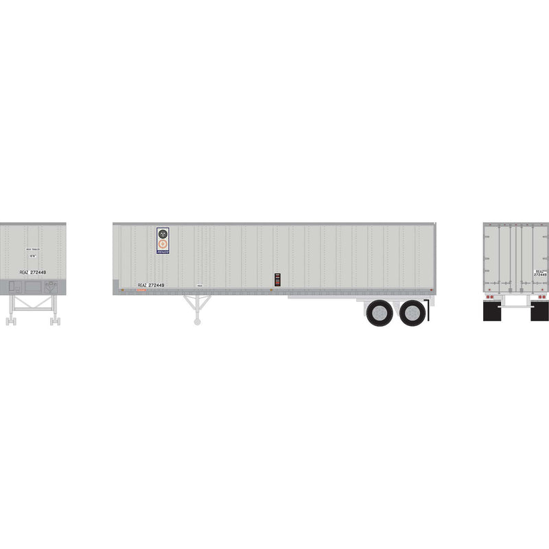 Athearn ATH5456 N 40' Fruehauf Trailer, Realco/REAZ