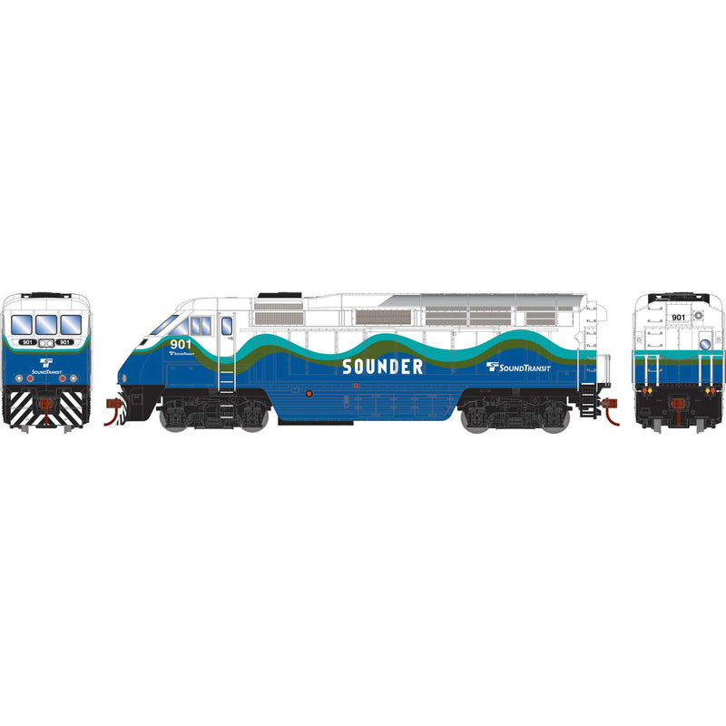 PREORDER Athearn ATH64852 HO F59PHI Locomotive, SDRX