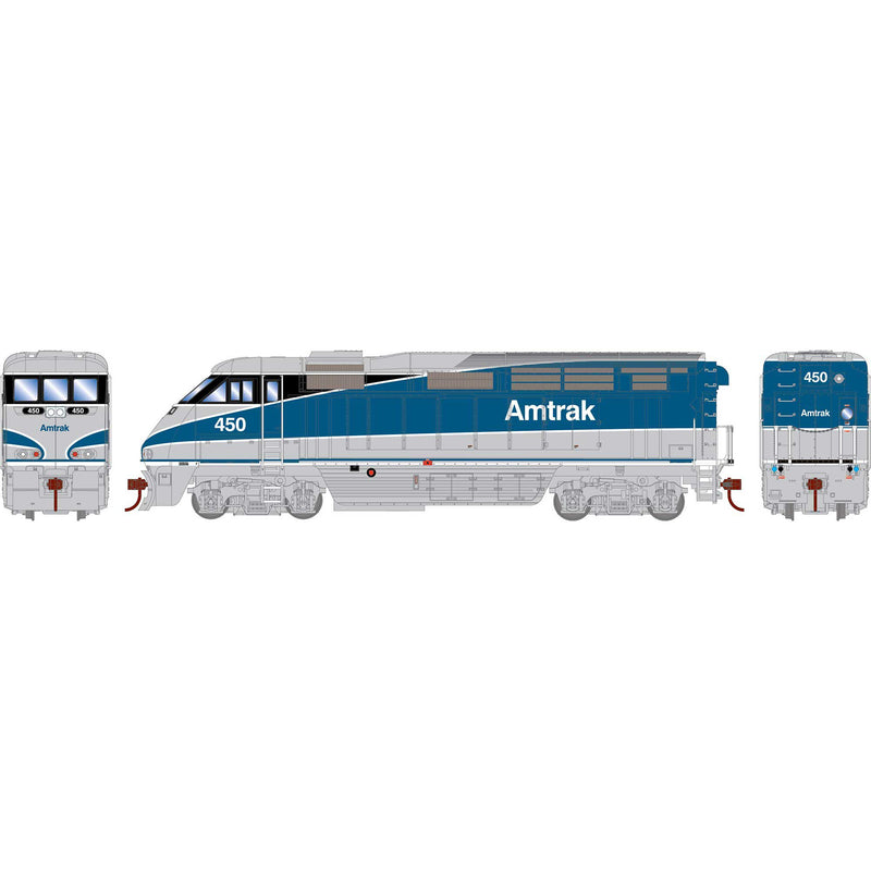 PREORDER Athearn ATH64948 HO F59PHI Locomotive With DCC & Sound, AMTK