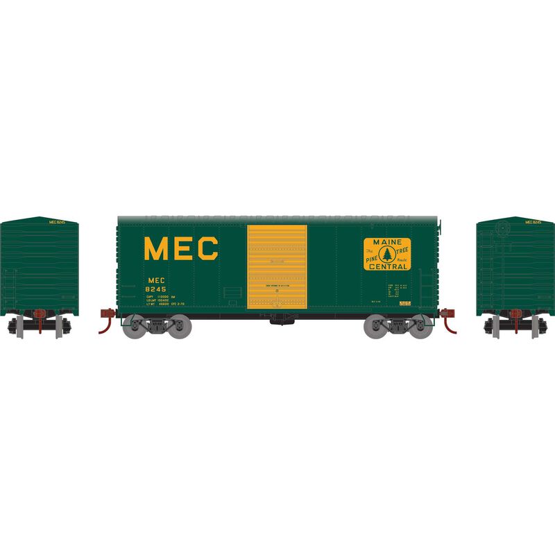 Athearn ATH67973 HO 40' Modern Box Car, MEC