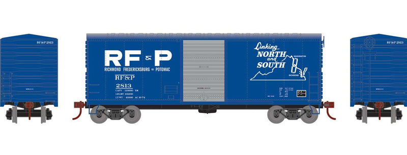 Athearn HO 67975 40' Modern Box Car, Richmond Fredericksburg and Potomac