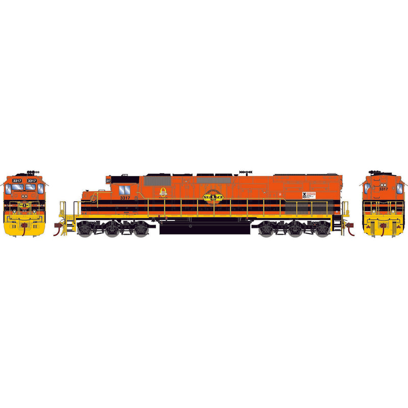 PREORDER Athearn ATH71756 HO SD40T-2 Locomotive, NECR