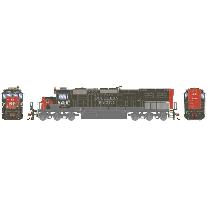 Athearn ATH72064 HO RTR SD40T-2, SP/1990's