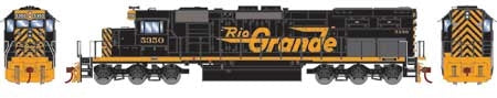 Athearn HO 72172 SD40T-2, Denver and Rio Grande Western