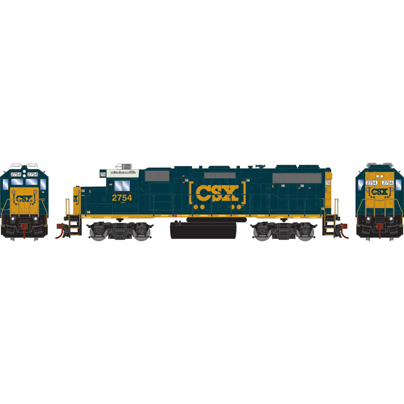 PREORDER Athearn ATH72201 HO GP38-2 Locomotive, Sound-Ready With Speaker, CSX